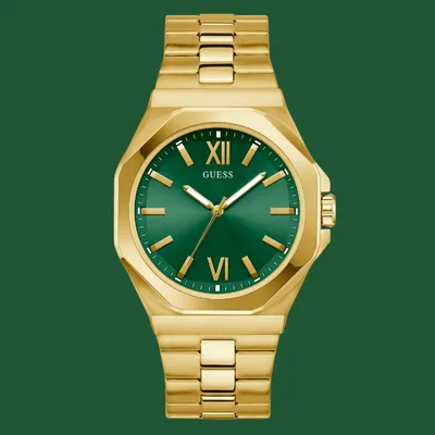 Guess Emperor Men's Green Dial Watch